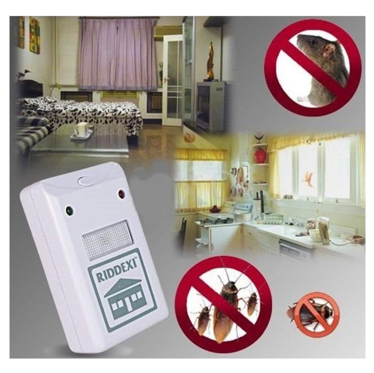 Miniatura 4 de Riddex Plus Repelente Electronico roedor